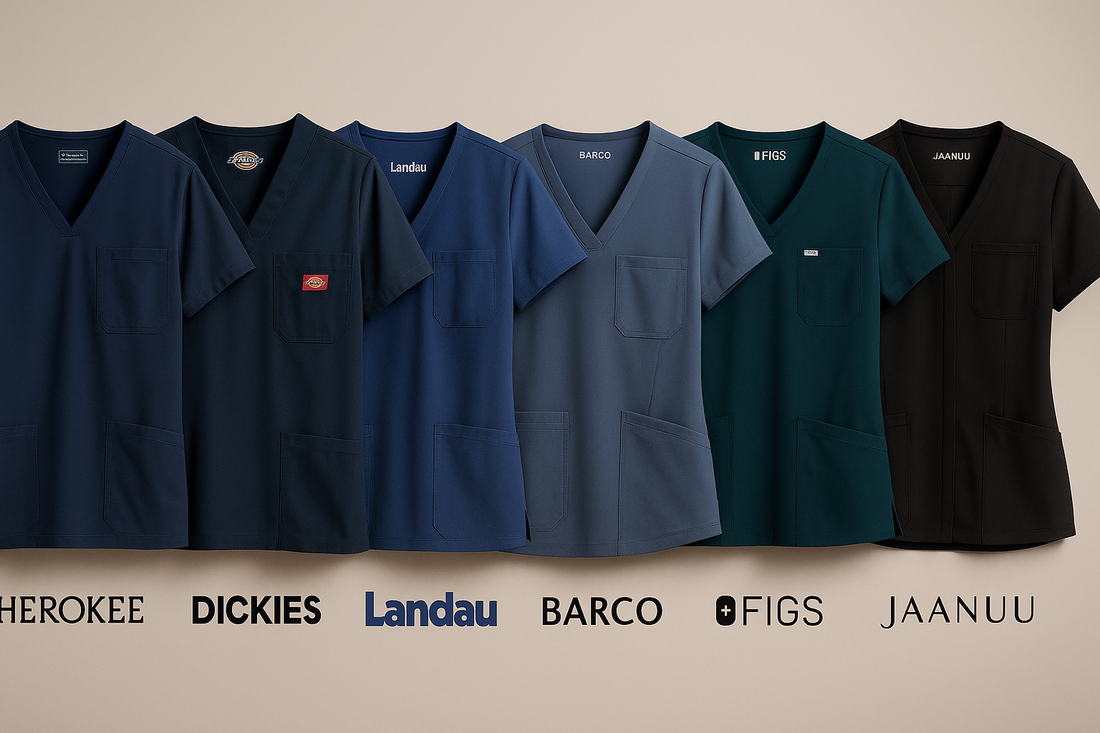 Zorgjasjes merken: Cherokee, Dickies en andere bekende namen vergeleken