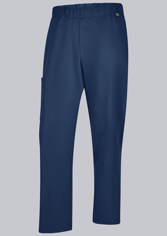 BP® lichte pantalon met TENCEL™ Lyocell voor haar & hem unisex hemelsblauw met lichtgewicht stof en elastische taille