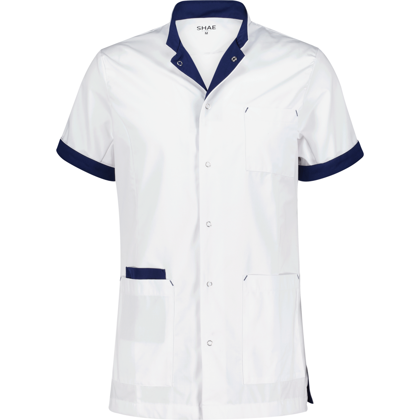 SHAE ANDREW JACK Tuniek Unisex Staande Boord met Doorknoopsluiting