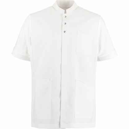 Jasje Arthur unisex gekleurd staande boord met drukknoopsluiting