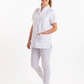 SHAE LAURA SHORT JACK Tuniek Dames Staande Kraag met Doorknoopsluiting