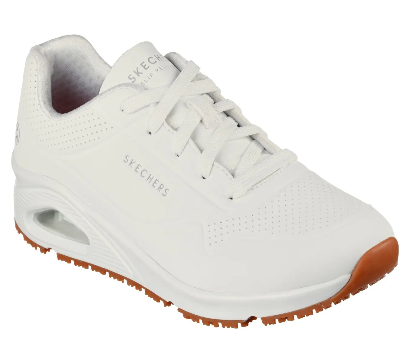 Skechers Werkschoenen Dames Witte Sneakerlook