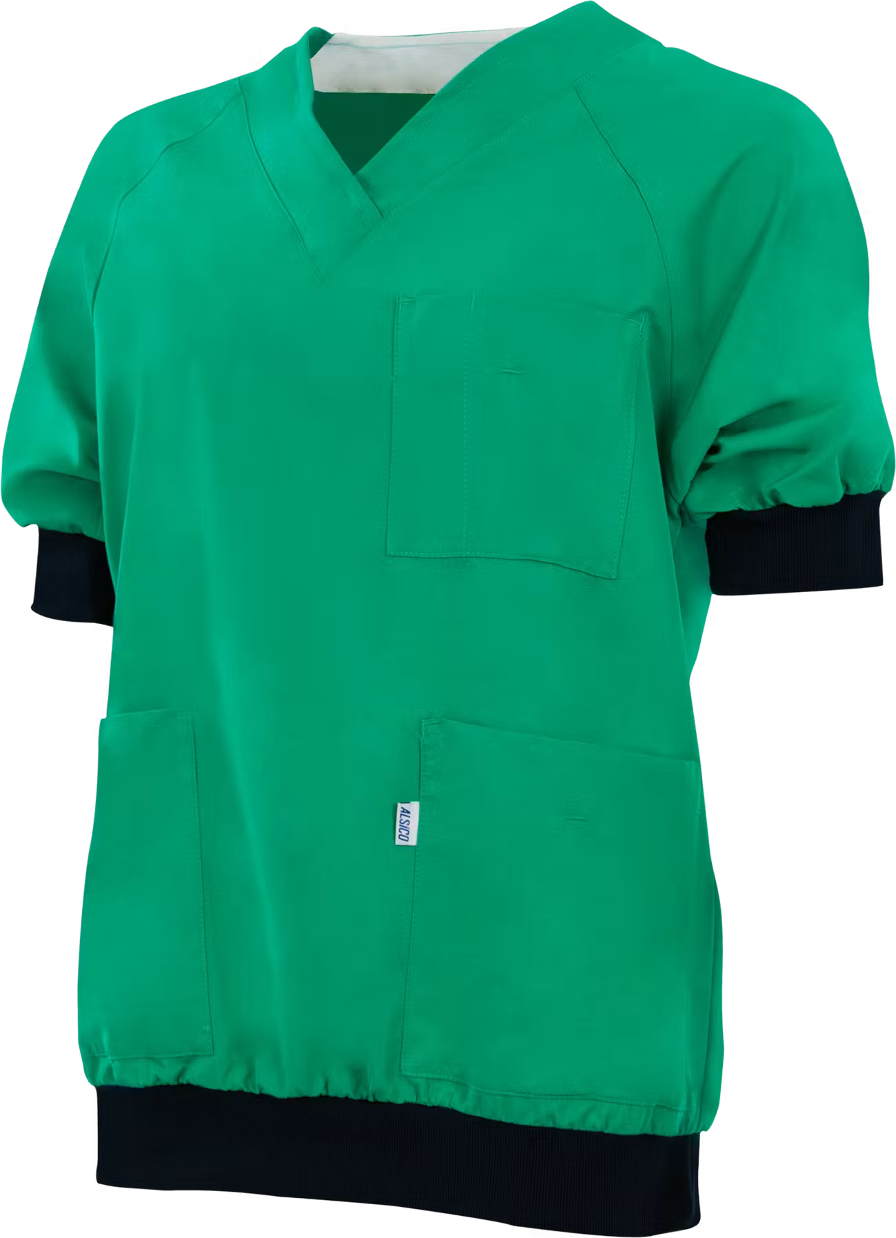 Alsico Shirt Andreas Groen Vooraanzicht