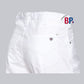 BP® cargo jeans voor haar & hem unisex wit met cargozakken en smartphonevak