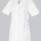 BP® Tuniek voor dames met verdekte drukknoopsluiting – Wit