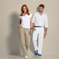 BP® Jeans voor haar & hem unisex nachtblauw met verstelbaar elastiek en multifunctionele zakken