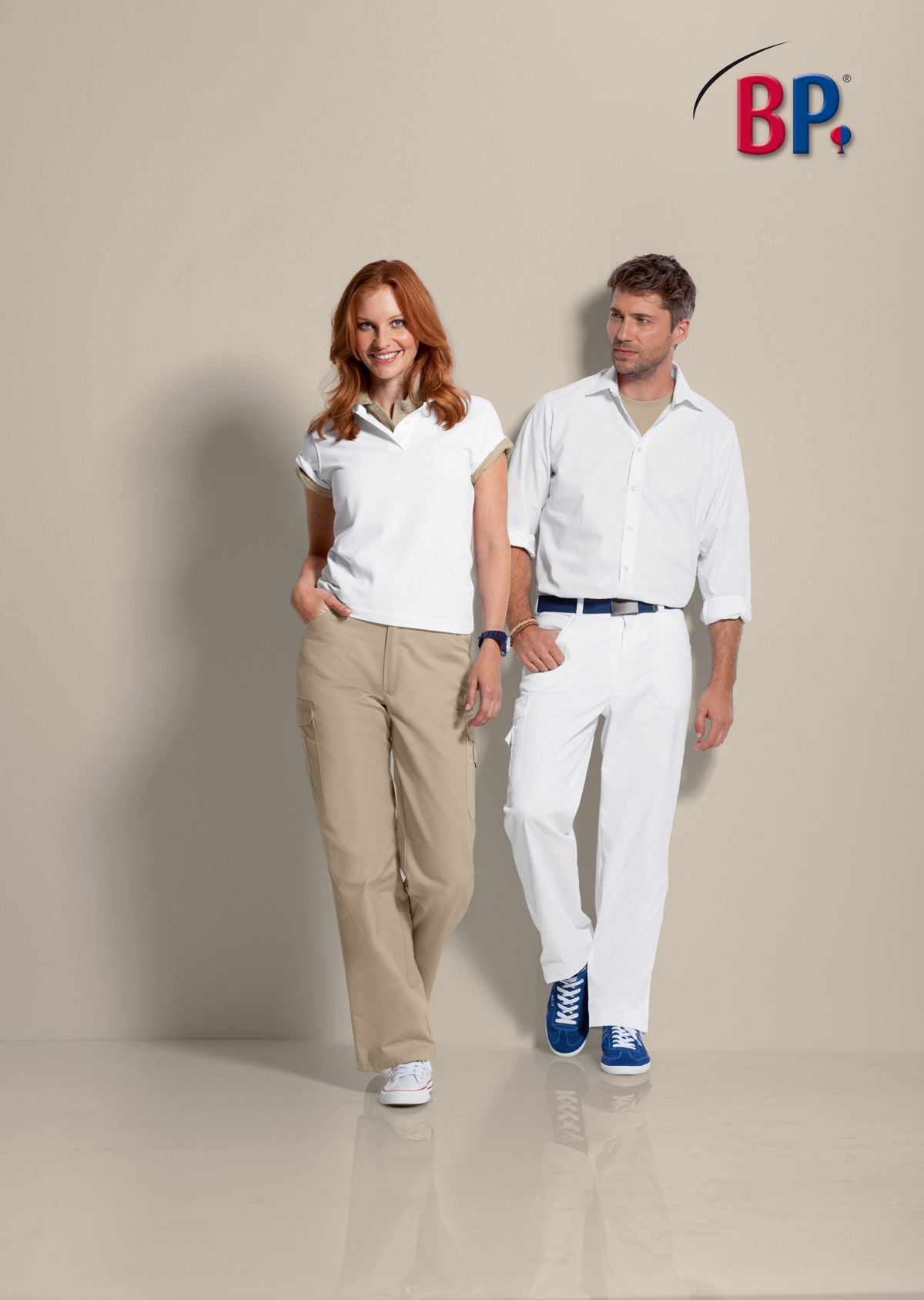 BP® Jeans voor haar & hem unisex nachtblauw met verstelbaar elastiek en multifunctionele zakken