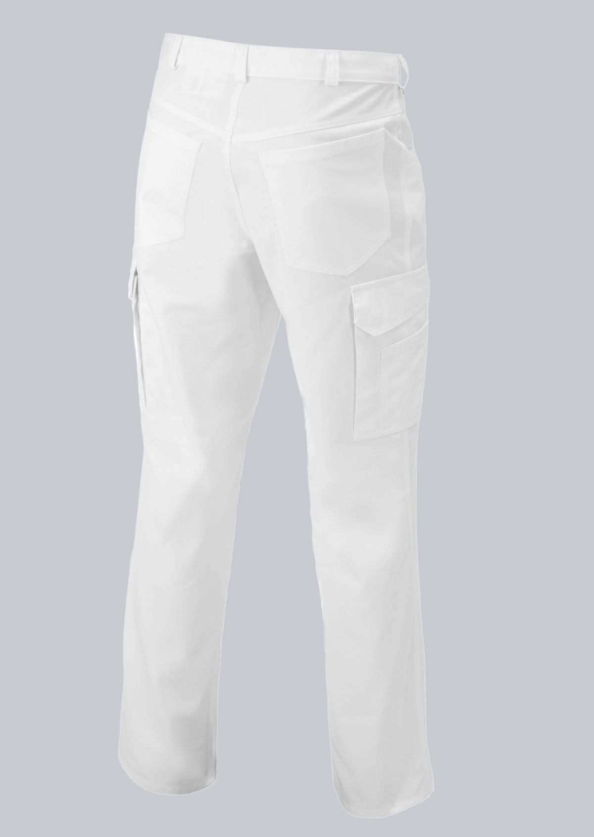 BP® Jeans voor haar & hem unisex wit met verhoogd doekgewicht en multifunctionele zakken