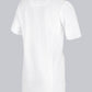 BP dames zorgtuniek in wit met drukknopen en piqué-inzetstukken voor extra bewegingsvrijheid