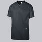 BP unisex zorgtuniek in antraciet met washed look en comfortabele pasvorm voor zorgprofessionals