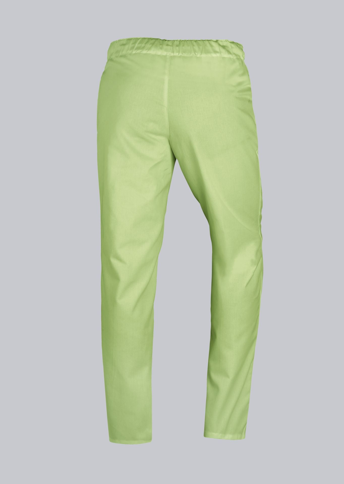 BP® lichte pantalon voor haar & hem unisex lichtgroen met lichtgewicht stof en elastische taille met tunnelkoord