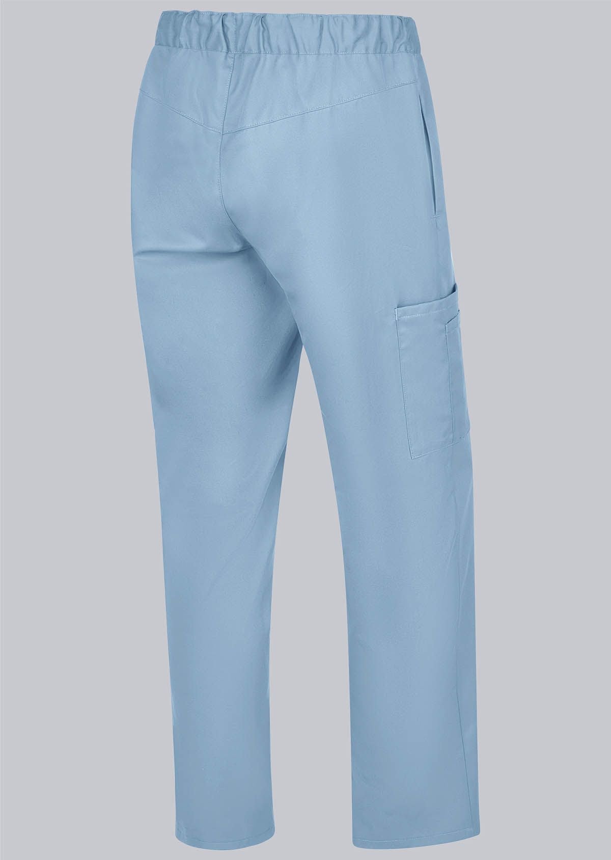 BP® lichte pantalon met TENCEL™ Lyocell voor haar & hem unisex hemelsblauw met lichtgewicht stof en elastische taille