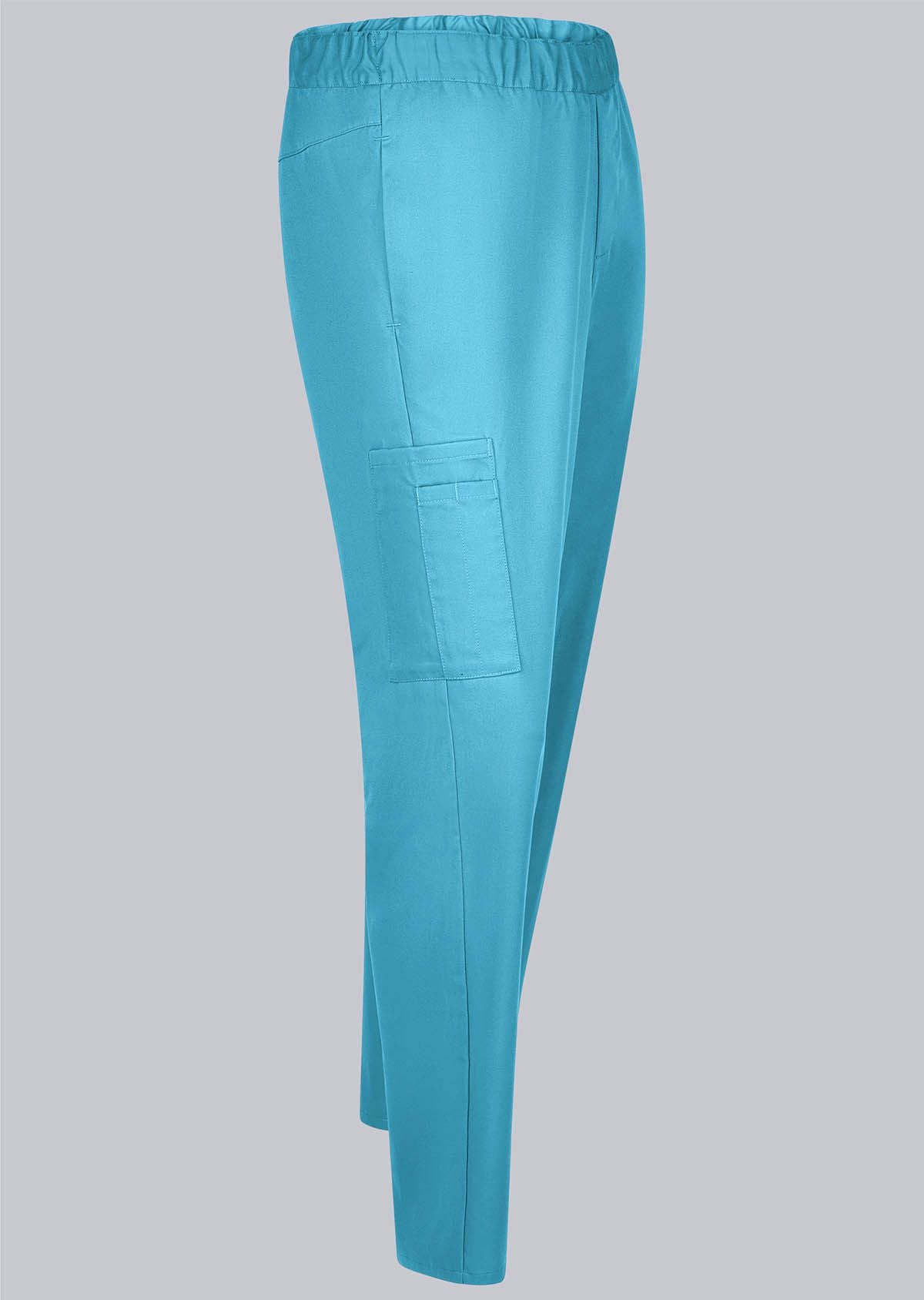 BP® lichte pantalon met TENCEL™ Lyocell voor haar & hem unisex hemelsblauw met lichtgewicht stof en elastische taille