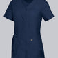 BP lichte dames zorgtuniek met drukknoopsluiting, stretchstof en lichtgewicht ademend ontwerp