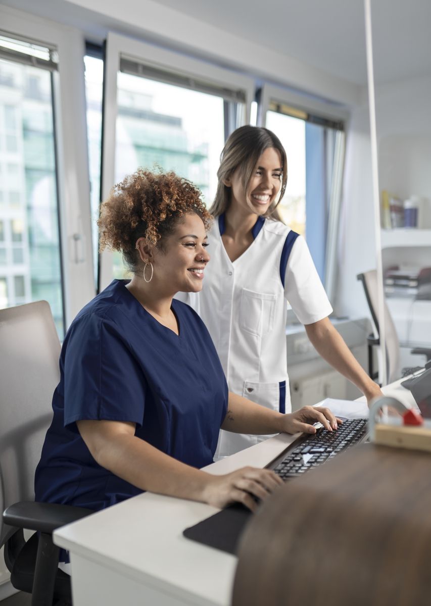 BP lichte dames zorgtuniek met drukknoopsluiting, stretchstof en lichtgewicht ademend ontwerp