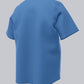 BP lichte unisex zorgtuniek in azuurblauw met ademende stretchstof en moderne uitstraling