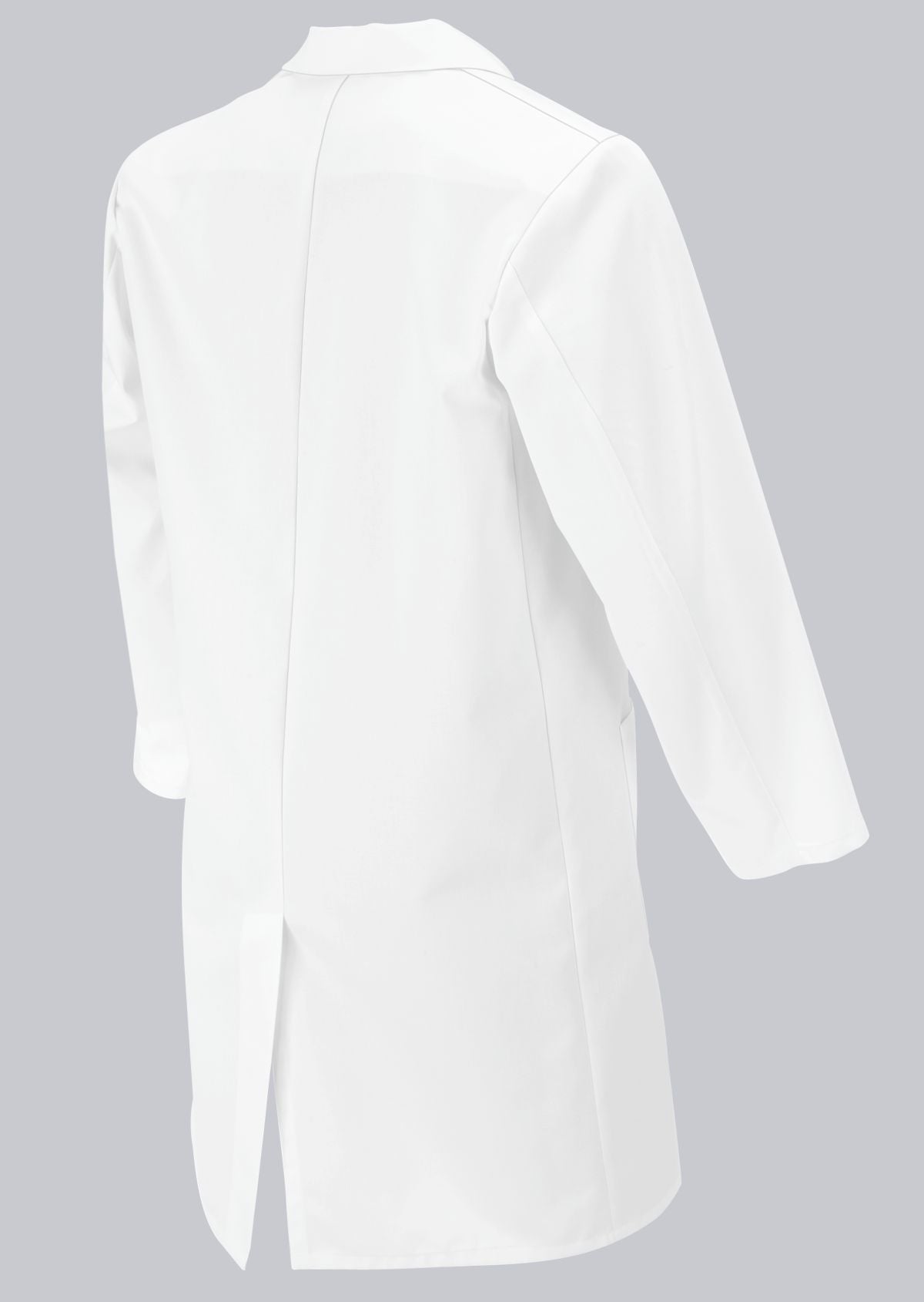 BP lange unisex werkjas van 100% katoen met reverskraag en comfortabele pasvorm voor professioneel gebruik