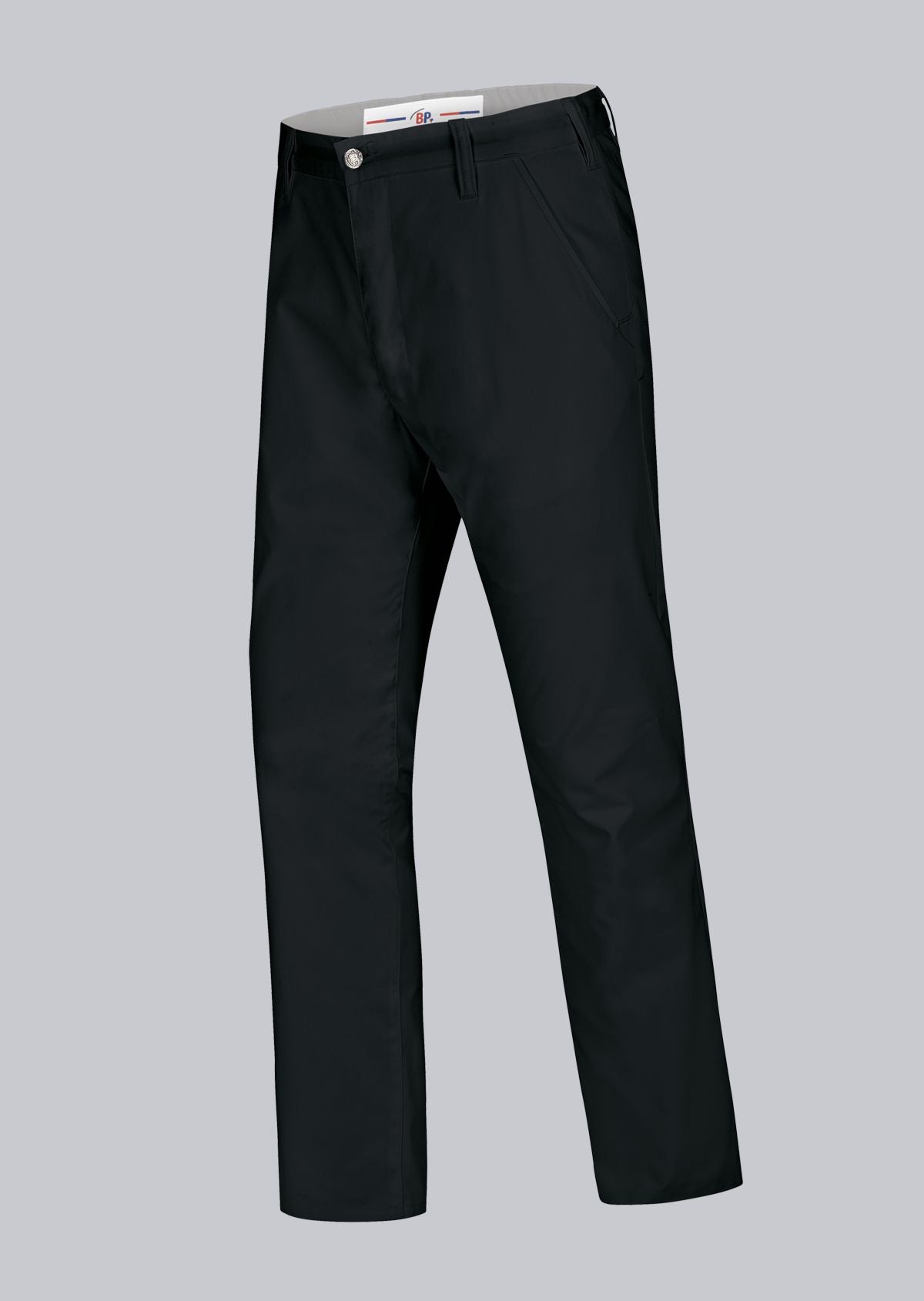BP® Stretch-chinobroek voor heren wit met modern fit en stretchmateriaal