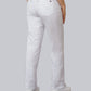 BP® stretch damesjeans wit met five-pocket design en klinknagels