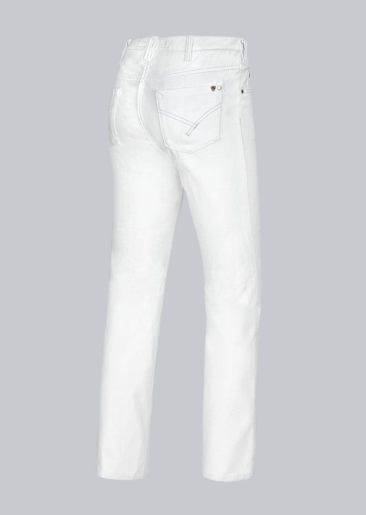 BP® stretch herenjeans wit met modern fit en heavy stretch stof