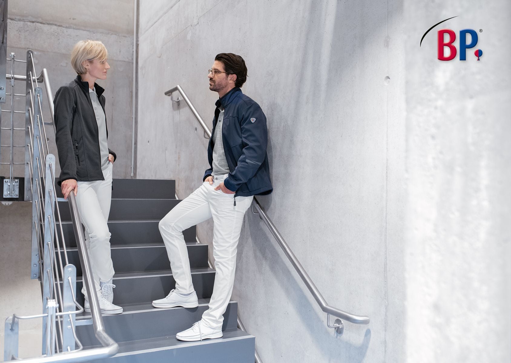 BP® slim-fit stretch-jeans voor dames wit met slim fit en stretchmateriaal