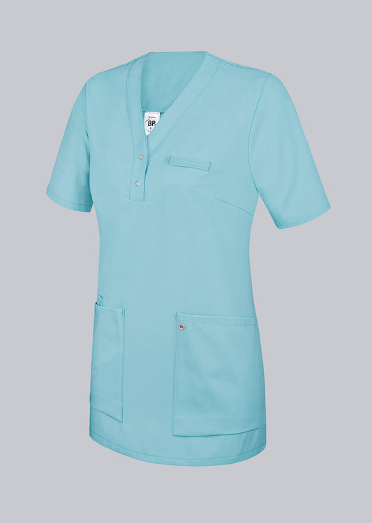 BP® Tuniek voor dames – Dames Zorgtuniek met Armliftsysteem en Drukknopen