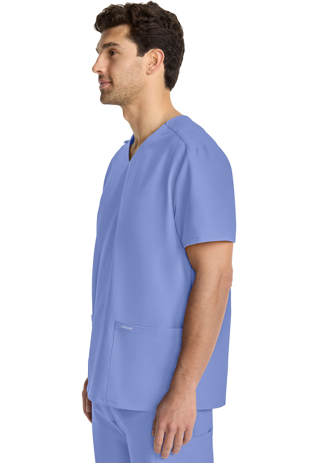 Unisex top met V-hals met moderne pasvorm en PROTX2-technologie CKE00014A