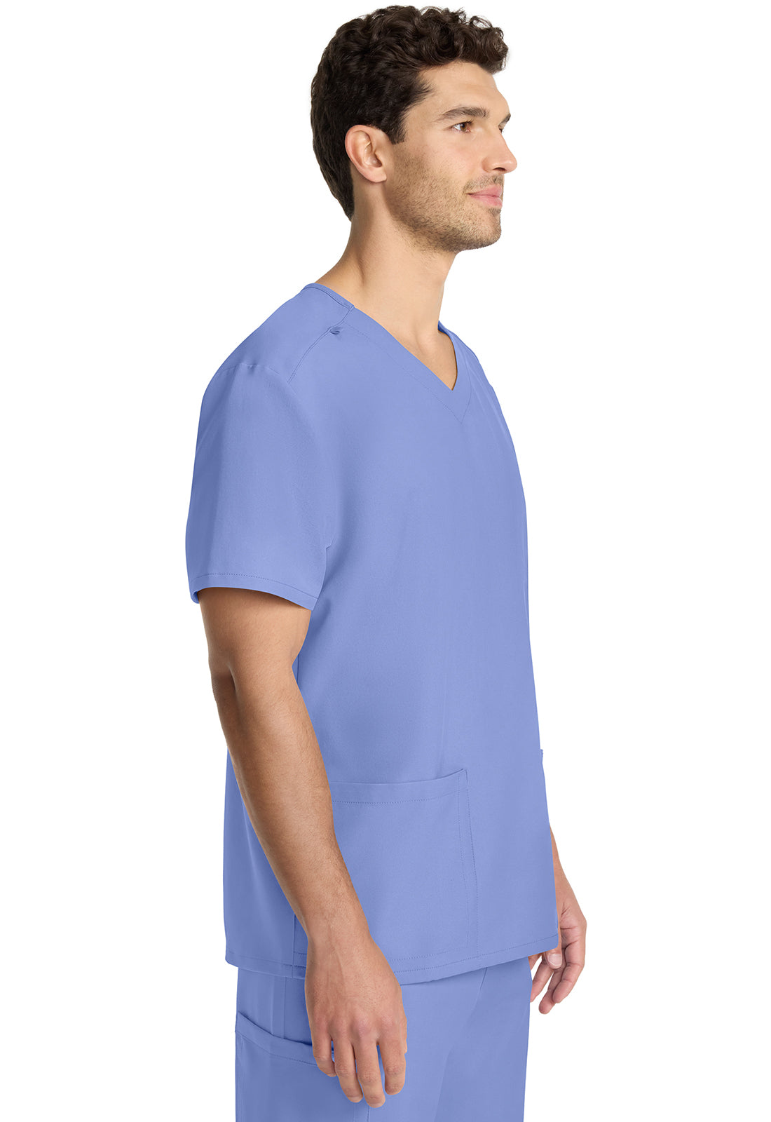 Unisex top met V-hals met moderne pasvorm en PROTX2-technologie CKE00014A