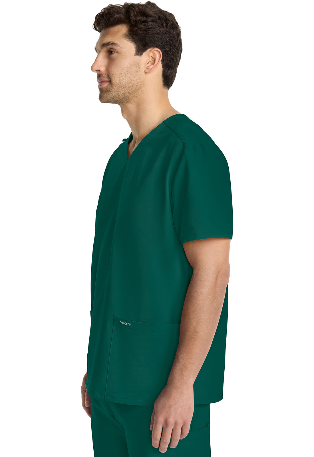 Unisex top met V-hals met moderne pasvorm en PROTX2-technologie CKE00014A