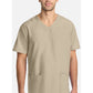 Unisex top met V-hals met moderne pasvorm en PROTX2-technologie CKE00014A