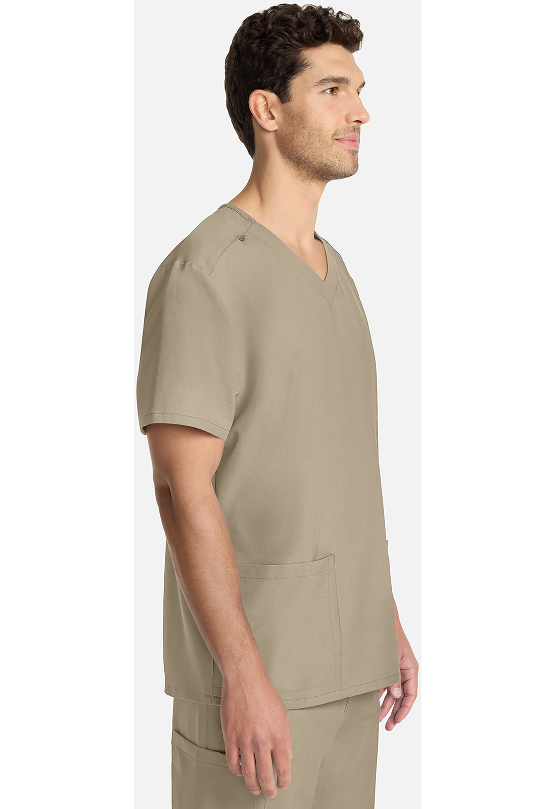 Unisex top met V-hals met moderne pasvorm en PROTX2-technologie CKE00014A
