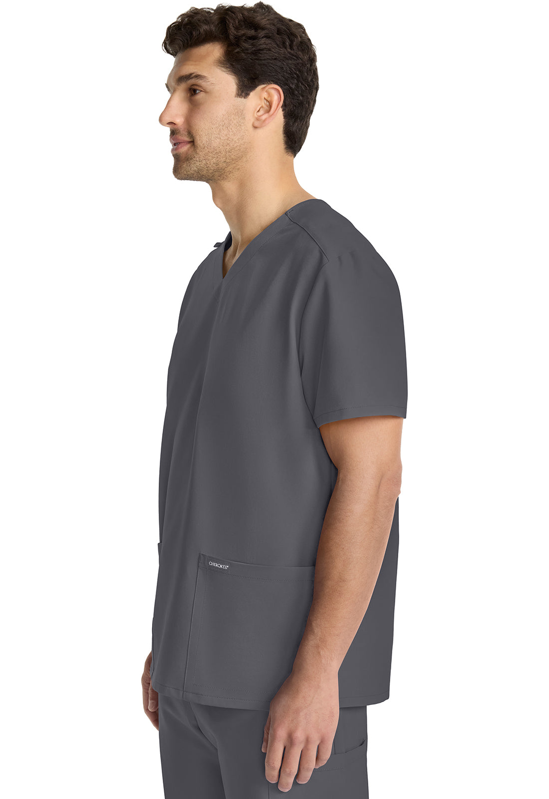 Unisex top met V-hals met moderne pasvorm en PROTX2-technologie CKE00014A