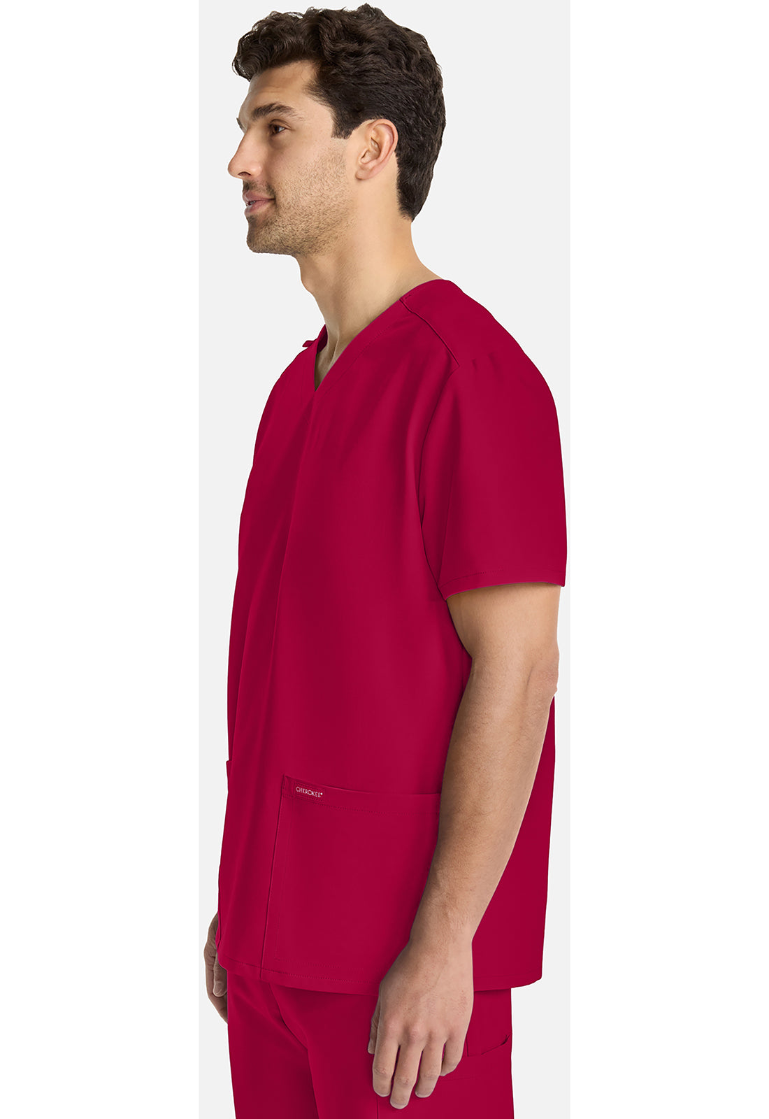 Unisex top met V-hals met moderne pasvorm en PROTX2-technologie CKE00014A