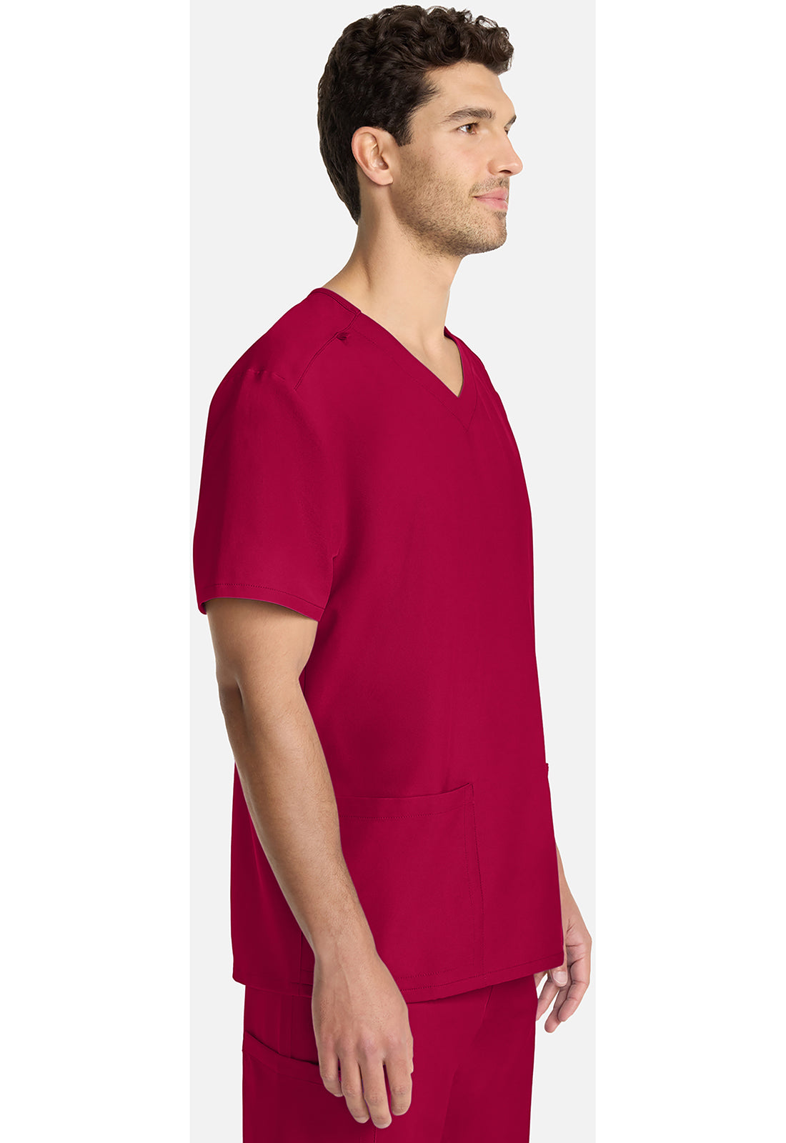 Unisex top met V-hals met moderne pasvorm en PROTX2-technologie CKE00014A