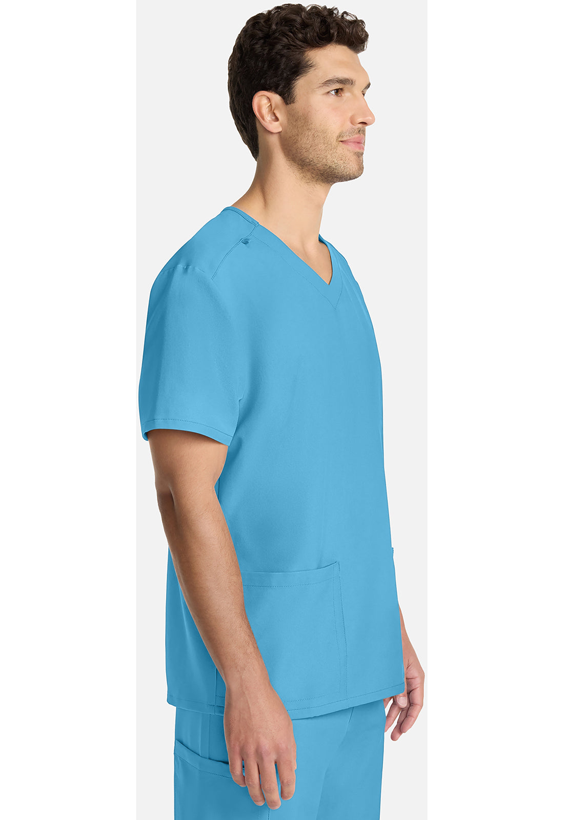 Unisex top met V-hals met moderne pasvorm en PROTX2-technologie CKE00014A