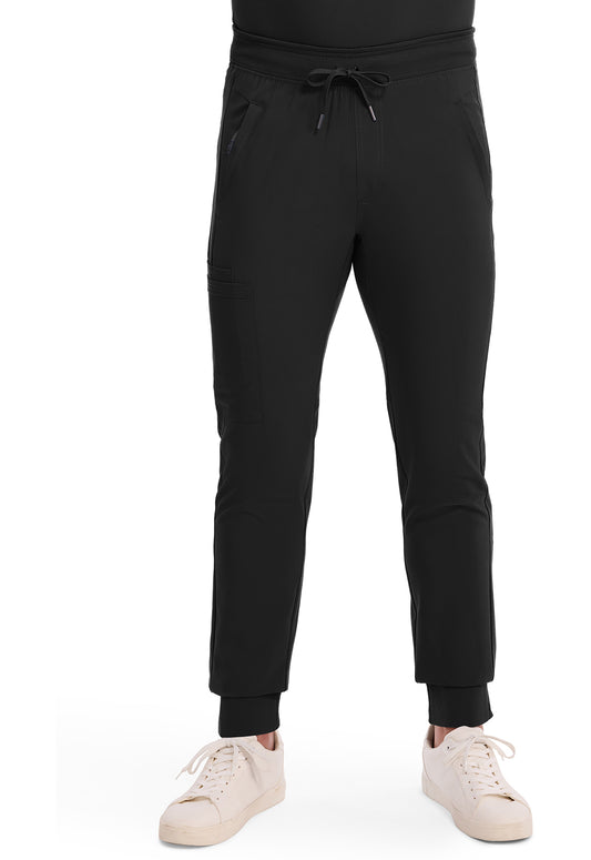 Heren joggingbroek met 360° stretch en ritszakken CKE004A