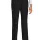 Rechte broek met middelhoge taille en elastische tailleband met trekkoord