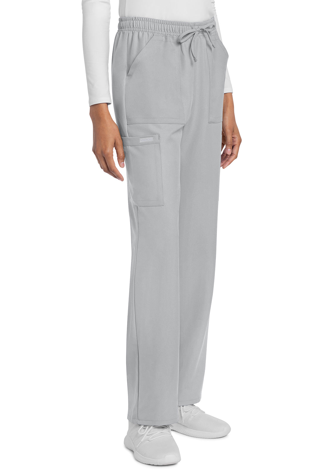 Cherokee Rechte broek met middelhoge taille en elastische tailleband met trekkoord CKE272A