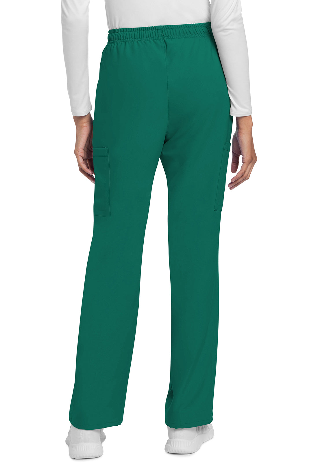 Cherokee Rechte broek met middelhoge taille en elastische tailleband met trekkoord CKE272A