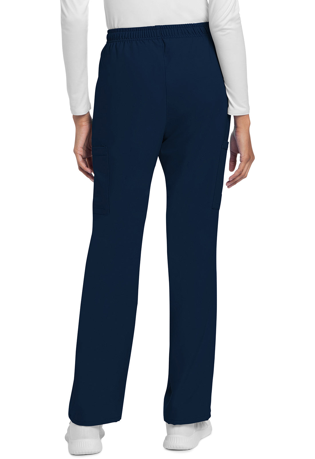 Cherokee Rechte broek met middelhoge taille en elastische tailleband met trekkoord CKE272A