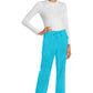 Cherokee Rechte broek met middelhoge taille en elastische tailleband met trekkoord CKE272A