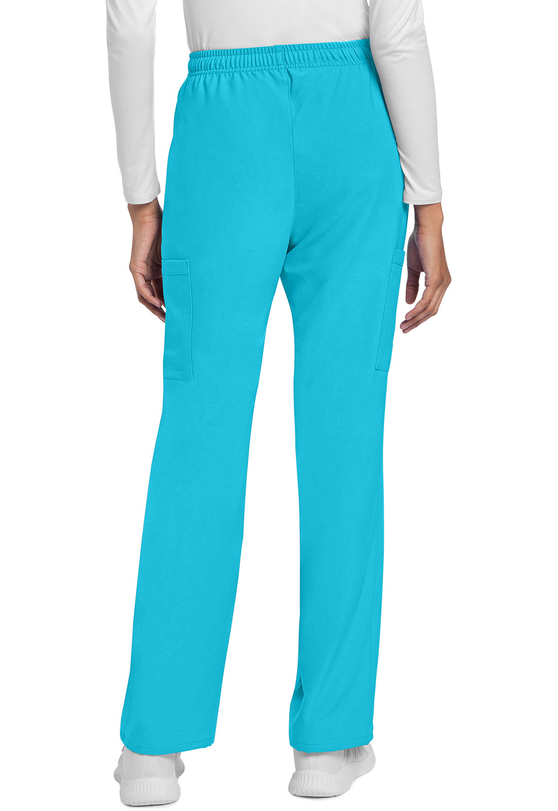 Cherokee Rechte broek met middelhoge taille en elastische tailleband met trekkoord CKE272A