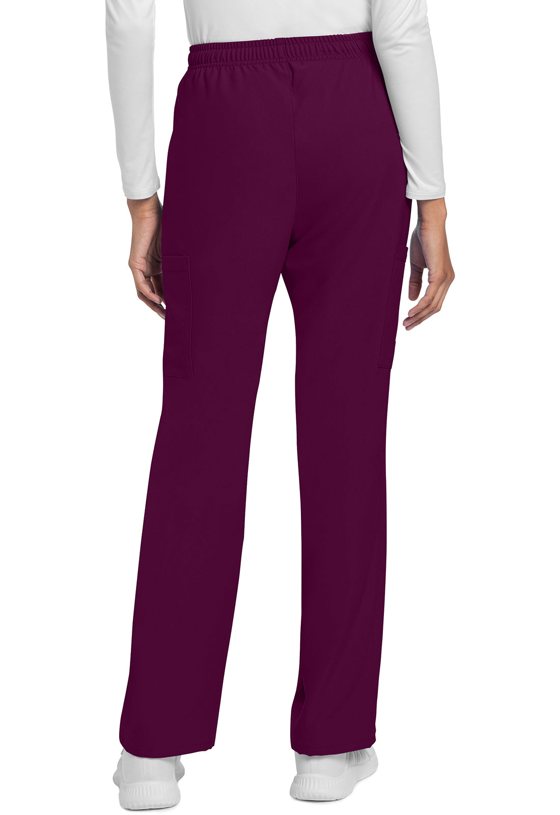 Cherokee Rechte broek met middelhoge taille en elastische tailleband met trekkoord CKE272A