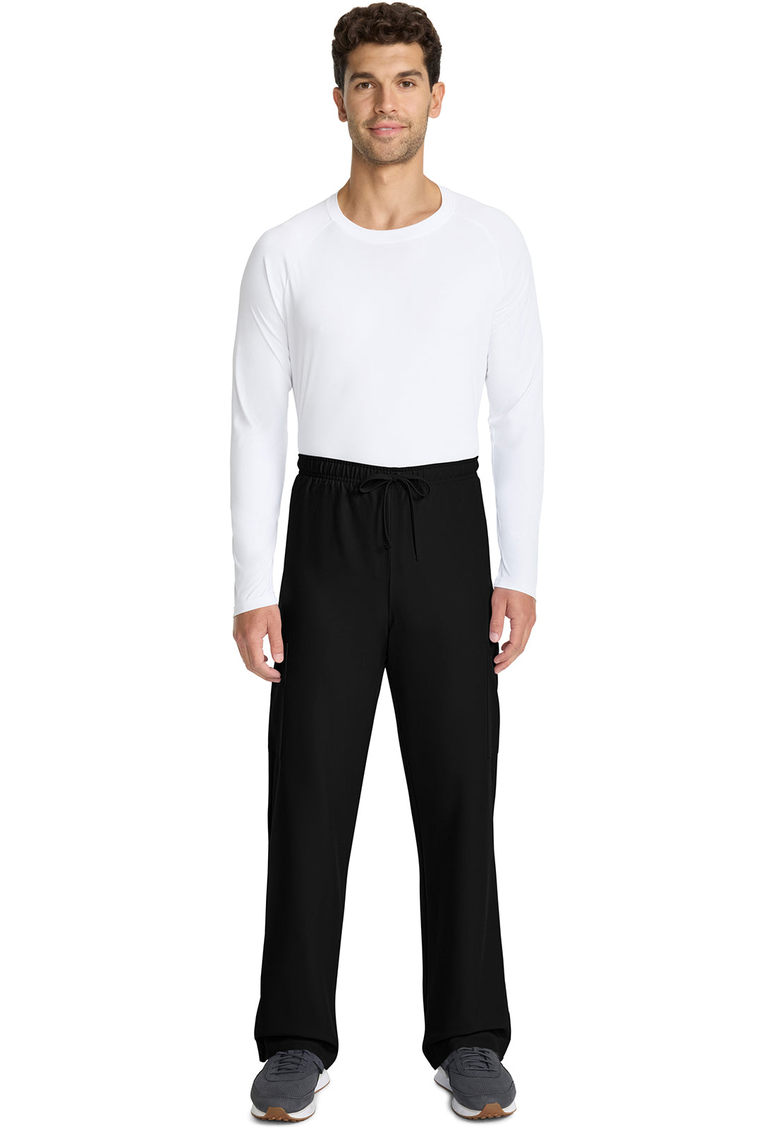 Unisex broek met trekkoord en rechte pijpen met middelhoge taille en lichtgewicht design CKE280A
