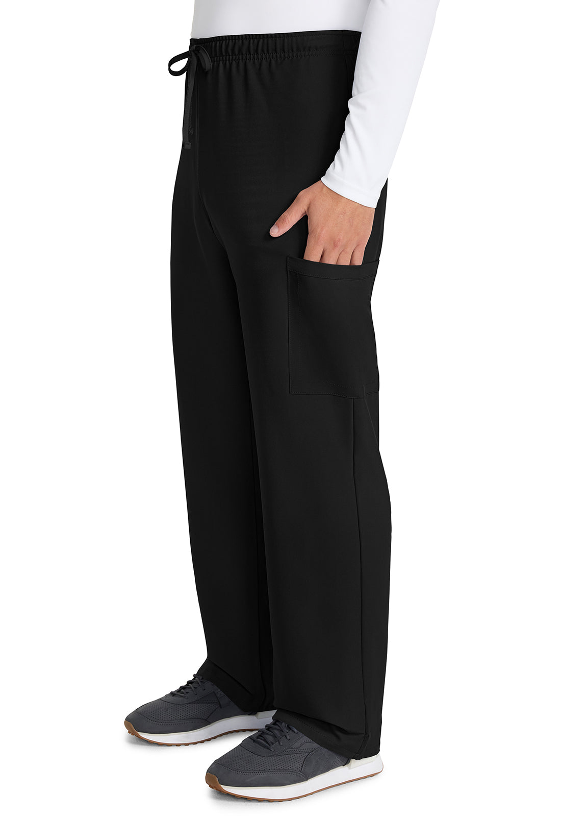 Unisex broek met trekkoord en rechte pijpen met middelhoge taille en lichtgewicht design CKE280A