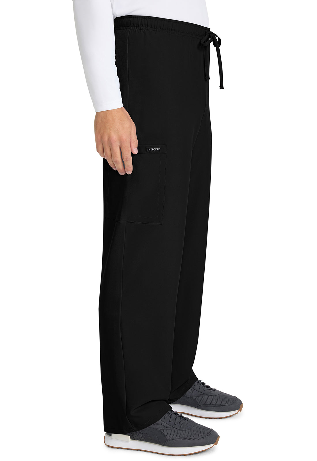 Unisex broek met trekkoord en rechte pijpen met middelhoge taille en lichtgewicht design CKE280A