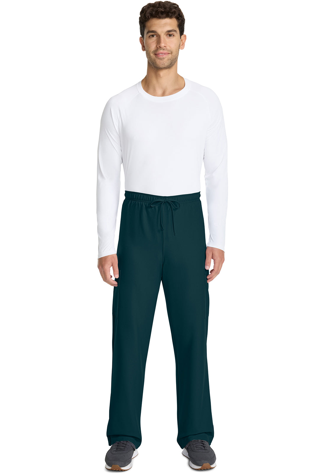 Unisex broek met trekkoord en rechte pijpen met middelhoge taille en lichtgewicht design CKE280A