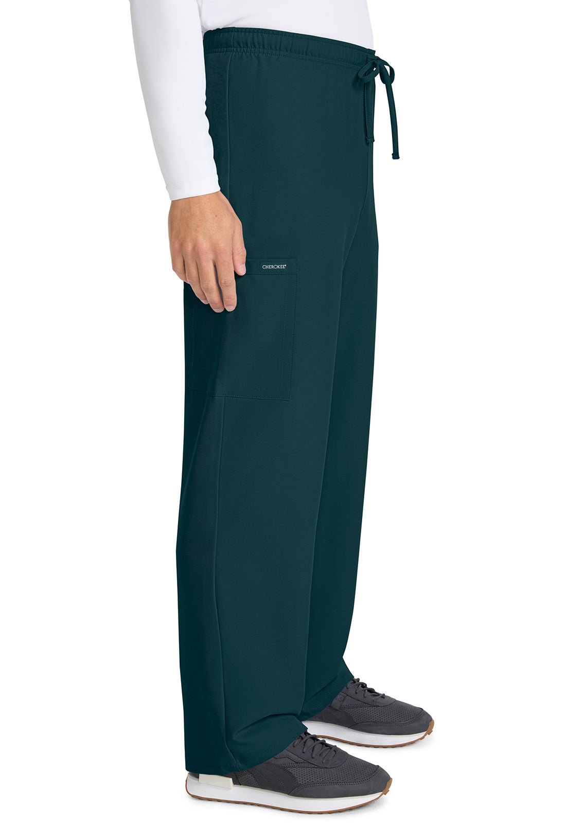 Unisex broek met trekkoord en rechte pijpen met middelhoge taille en lichtgewicht design CKE280A