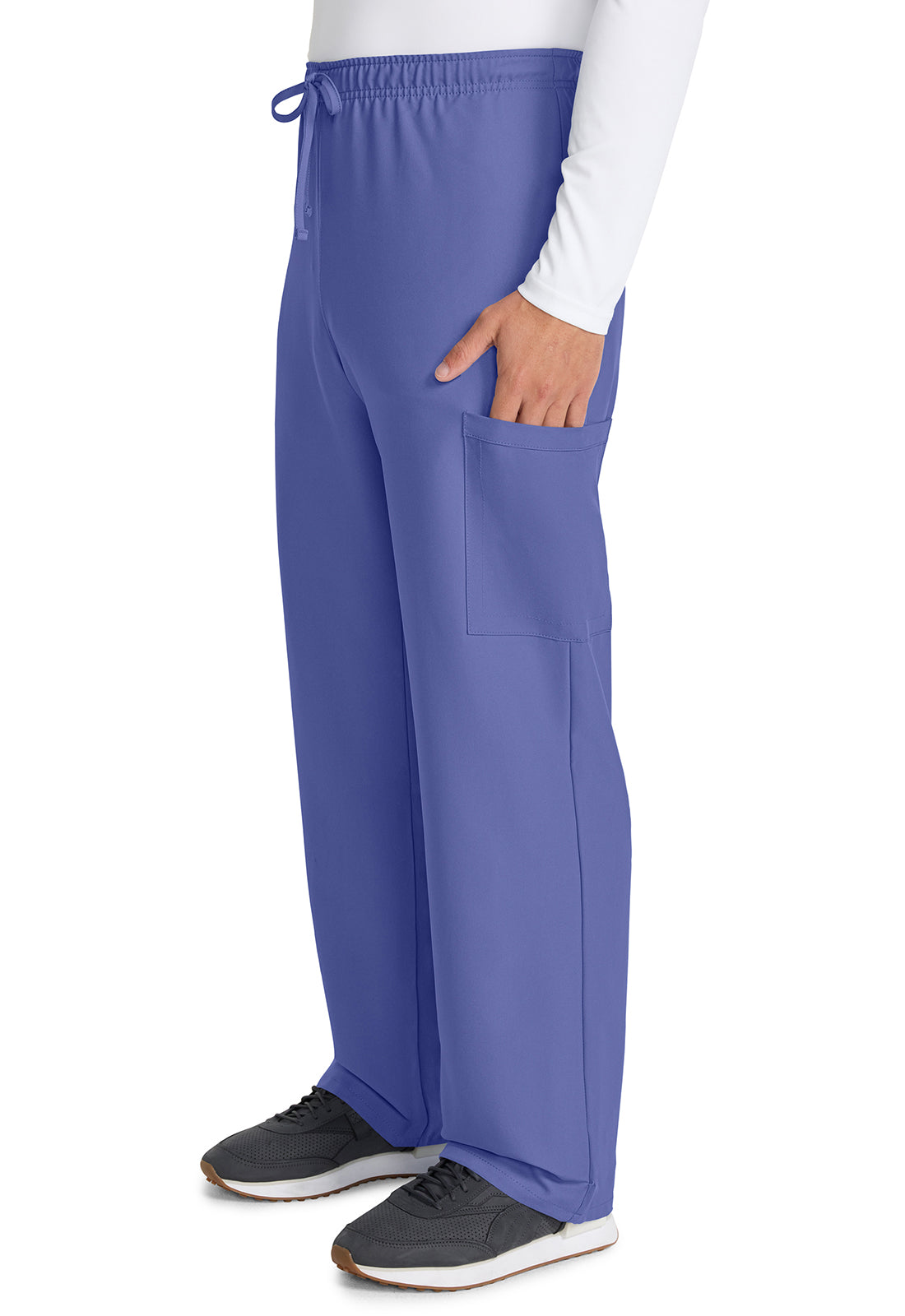 Unisex broek met trekkoord en rechte pijpen met middelhoge taille en lichtgewicht design CKE280A