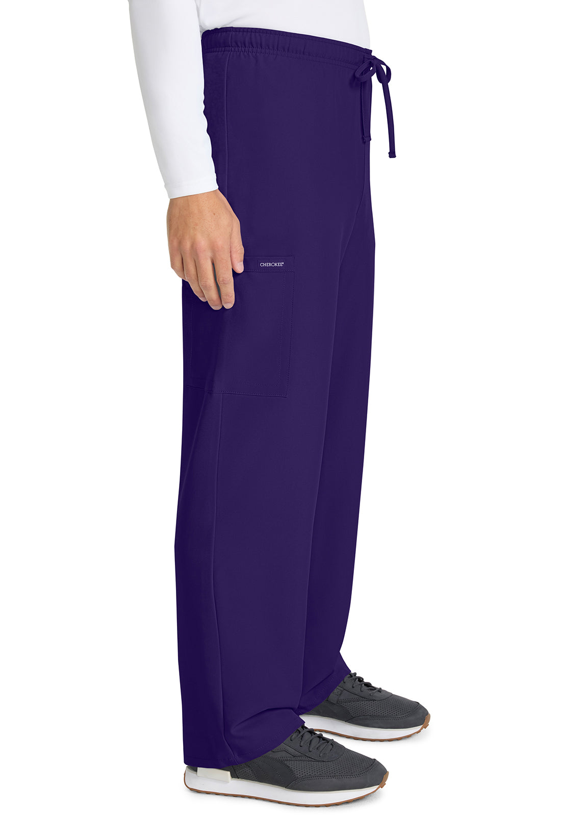 Unisex broek met trekkoord en rechte pijpen met middelhoge taille en lichtgewicht design CKE280A